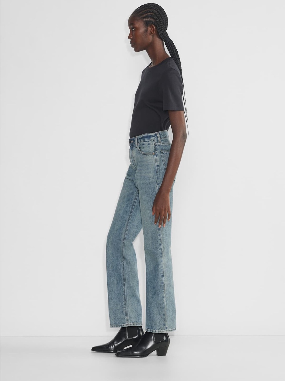 Aritzia Denim Forum 90s Classic Mid Straight Jean
